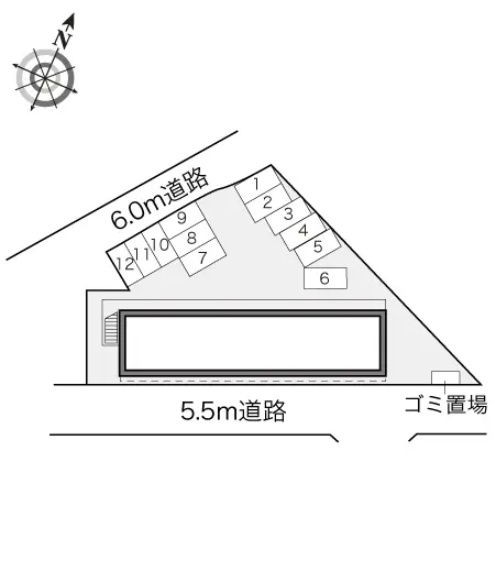 ★手数料０円★柏市みどり台２丁目　月極駐車場（LP）